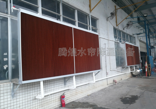 江门工厂降温水帘通风系统  降温水帘工程